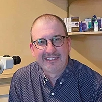 Greg Izzard of Peninsula Eyecare