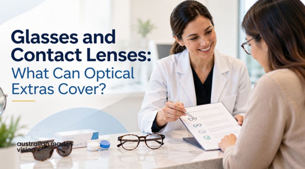 GLASSES AND CONTACT LENSES: WHAT CAN OPTICAL EXTRAS COVER?