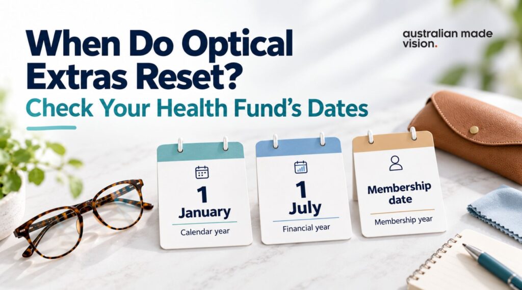 When Do Optical Extras Reset? Check Your Health Fund’s Dates